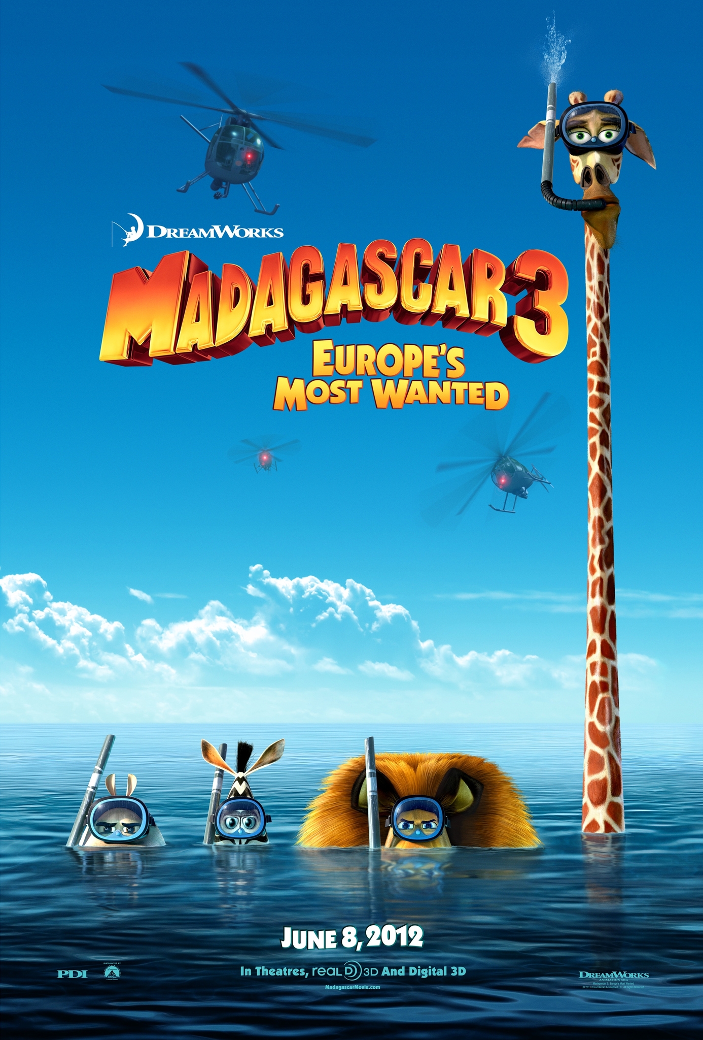 Madagascar 3: Europe